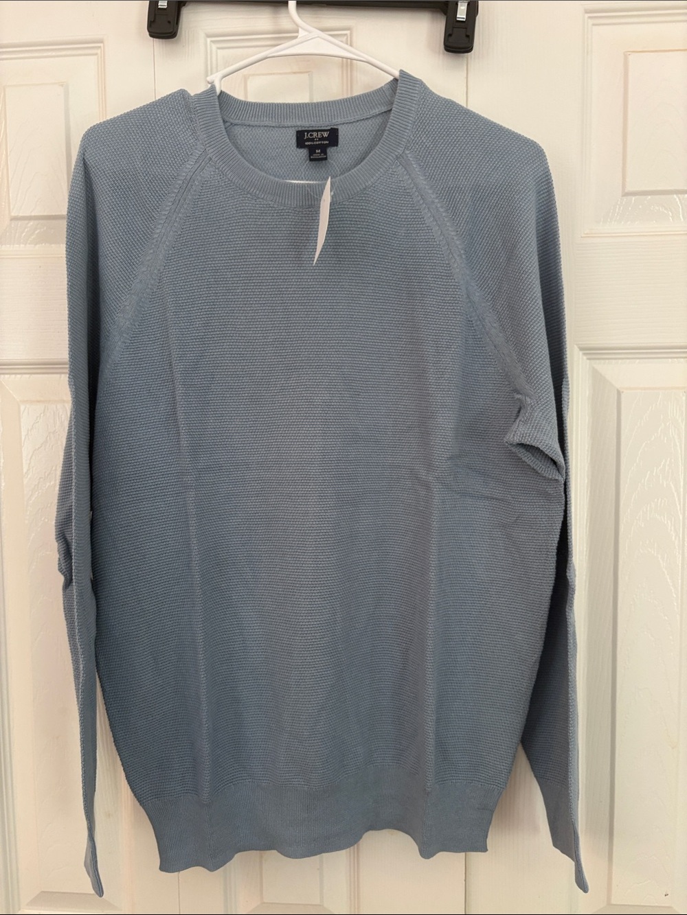 J. Crew Men’s Dusty Blue Crewneck Sweater